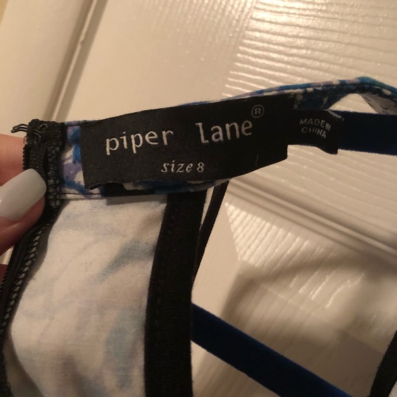 Piper Lane Floral Fitted Dress - Picture 5 of 5